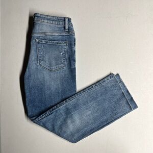Flying Monkey Distressed Straight Leg Jeans